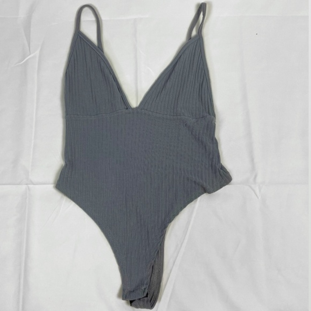 Purple Tank Thong Bodysuit